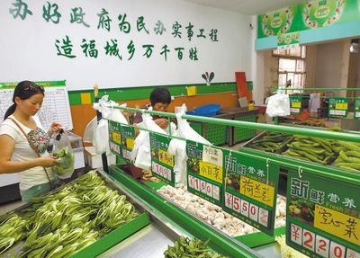 南通農產(chǎn)品平價店進社區(qū) 便民惠民，助力鄉(xiāng)村振興